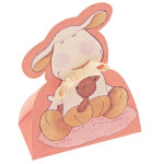 Ballotin baptme rose 550218