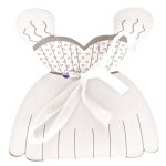 Ballotin carton robe blanche