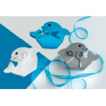 Ballotin dauphin blanc