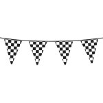 Banderole damier racing fanions 6m