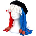 Bret rugby france avec tresses