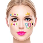 Bijoux de visage annes 90's