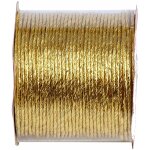 Bobine carton 20m cordon arm� m�tallis�, or brillant