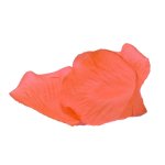 Boite pvc 100 ptales de rose synthtiques, corail