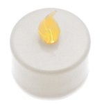 Bougie simple flamme oscillante, � led jaune