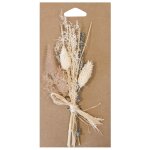 Bouquet de fleurs séchées avec brin de lavande 18cm Bouquet de fleurs séchées avec brin de lavande 18cm