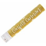 Canon � confettis rectangles blancs 30cm