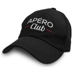 Casquette coton apro club, noire