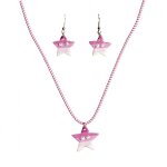 Chaks 01 831503, lot de 1 collier + 2 boucles d'oreilles etoile de mer