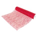 Chaks 0819 - 82, chemin de table glitter 30cm x 5m, rouge