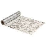 Chaks 0824 - 80, chemin de table eclats, argent Chaks 0824 - 80, chemin de table eclats, argent