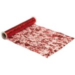 Chaks 0824 - 82, chemin de table eclats, rouge