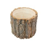 Chaks 10013, petit support tronc rond creux en bois 11cm Chaks 10013, petit support tronc rond creux en bois 11cm