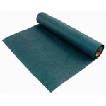 Chaks 1015 - 95, chemin de table burlap brillant mtal bleu