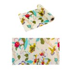 Chaks 10269, chemin de table lin colonial color� 3m