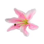 Chaks 10356 - 04, sachet de 6 fleurs tropicales artificielles 13cm, rose