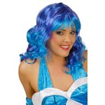 Chaks 11 271919, perruque susi cheveux longs, turquoise et violet clair