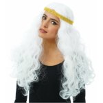 Chaks 11 278290, perruque cheveux d'ange blancs avec bandeau