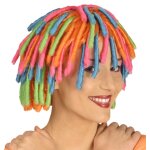 Chaks 11 279116, perruque fille rasta, multicolore