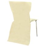 Chaks 1101 - 01, paquet de 6 housses simples, ivoire