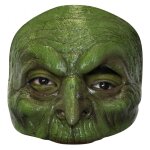 Chaks 11796, demi - masque vieille sorcire vert