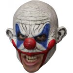 Chaks 11807, masque latex de clown clooney bouche apparente