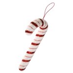 Chaks 12462, grand sucre d'orge rouge / blanc �tincelant 29cm