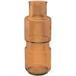 Chaks 12729 - 17, grand vase alba 5, 1l en verre 45cm ambre