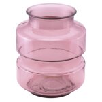 Chaks 12730 - 03, vase arena 4, 5l en verre 25cm rose tender