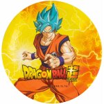 Chaks 12802 - db, paquet de 8 assiettes en carton 23cm dragon ball 