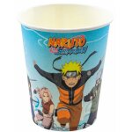 Chaks 12803 - na, lot de 8 gobelets en carton 25cl naruto 