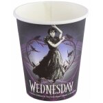 Chaks 12803 - wd, lot de 8 gobelets en carton 25cl mercredi , wednesday 