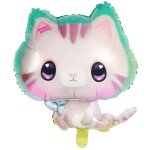 Chaks 12820 - bb, ballon mylar personnage kitty cat dans bangoberry  65cm