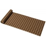 Chaks 12850, chemin de table carreaux tissu ascott 3m, brun / marron