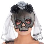 Chaks 13162, masque tte de mort avec voile