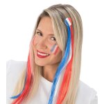 Chaks 13412, set de 2 barrettes drapeau supporter france