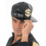Chaks 13442, casquette dollar $ rappeur or / noire