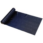 Chaks 13582 - 38, chemin de table en velours sparkle bleu argenté Chaks 13582 - 38, chemin de table en velours sparkle bleu argenté