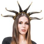 Chaks 13678, serre - t�te mal�fique 6 cornes dor�es