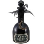 Chaks 13683, fiole magie noire en verre 19, 5cm