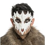 Chaks 13804, masque dragon squelette blanc