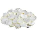 Chaks 13913 - 01, sachet de 50 p�tales de rose satin luxe, ivoire