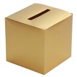 Chaks 13969, tirelire urne pliable classique, or