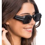 Chaks 14072 - 10, lunettes avec monture texture large noires