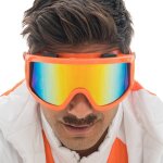 Chaks 14103 - 17, lunettes masque de ski, orange Chaks 14103 - 17, lunettes masque de ski, orange