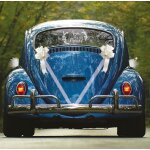 Chaks 1425 - 00, kit d�co voiture vive les mari�s 6 pi�ces, blanc