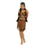 Chaks 31 250248 04, dguisement indienne fleur des prairies adulte, taille s / m