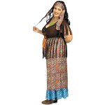 Chaks 31 472312 07, dguisement hippie arc - en - ciel adulte, taille xl / xxl