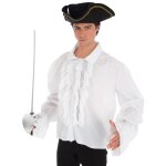 Chaks 35 292500 02, chemise pirate blanche coton, taille 38 / 40