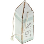 Chaks 80139, flotteur bois d�co rectangle pointu � suspendre, 12cm